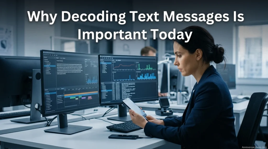 Why Decoding Text Messages Is Important Today