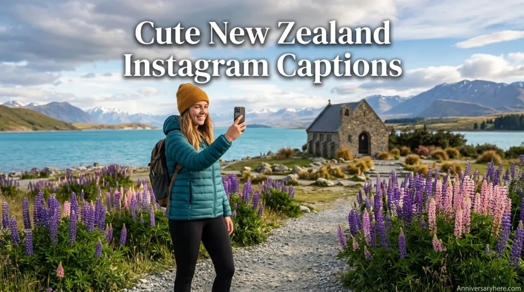 Cute New Zealand Instagram Captions