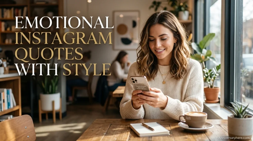Emotional Instagram Quotes with Style