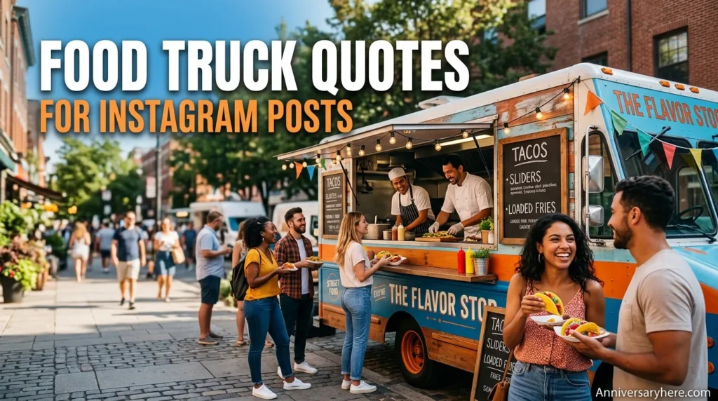 Food Truck Quotes for Instagram Posts