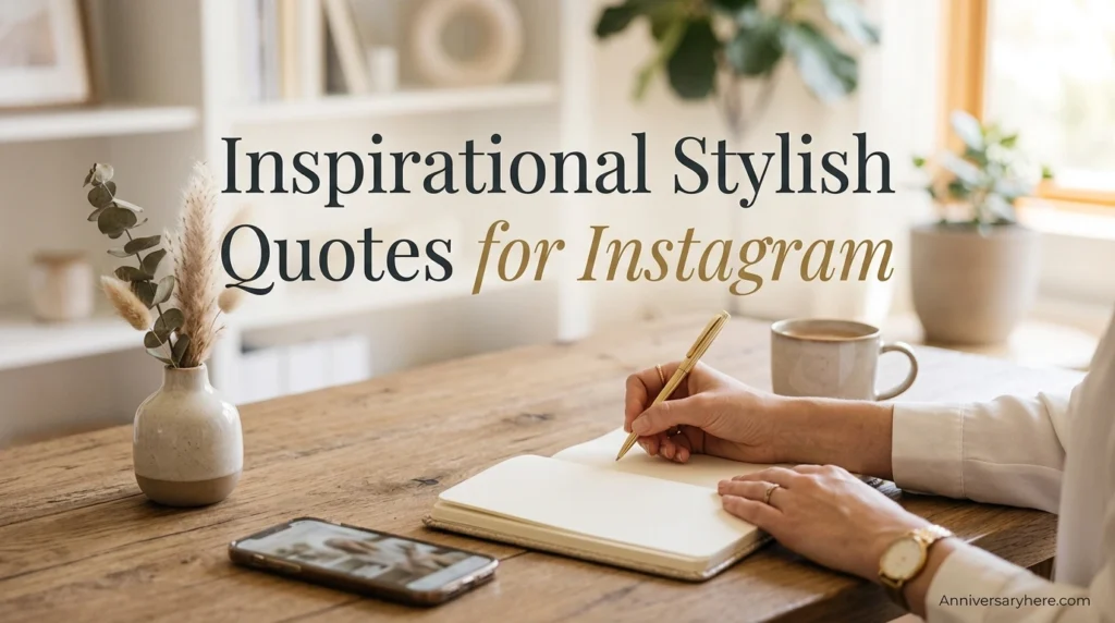 Inspirational Stylish Quotes for Instagram