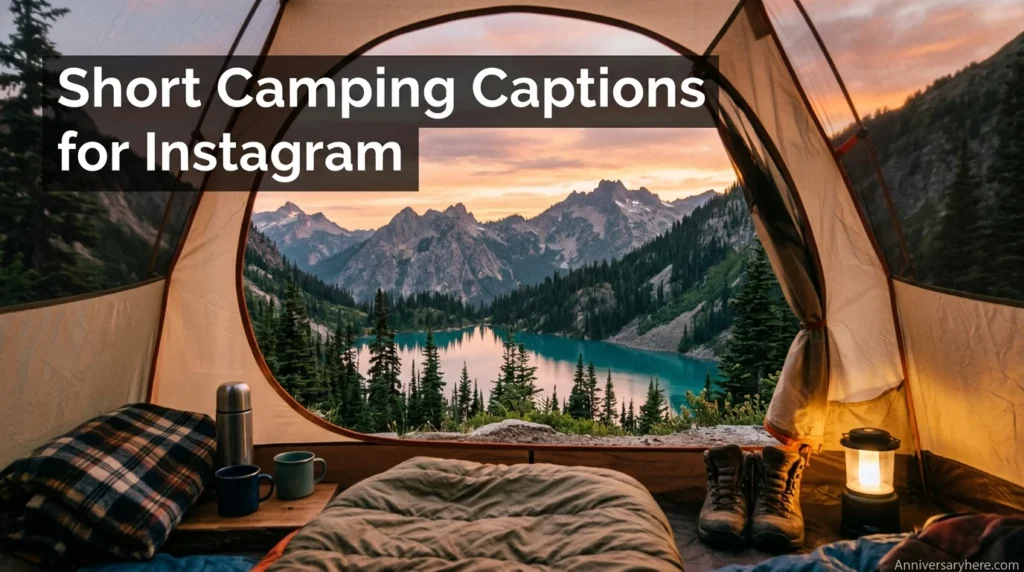 Short Camping Captions for Instagram